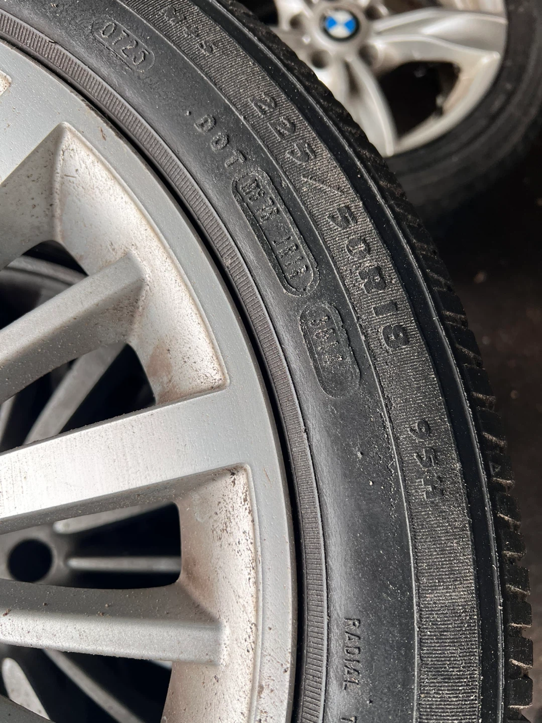 BMW Alloy Wheels with Goodyear Tires (Set of 4) - photo 3