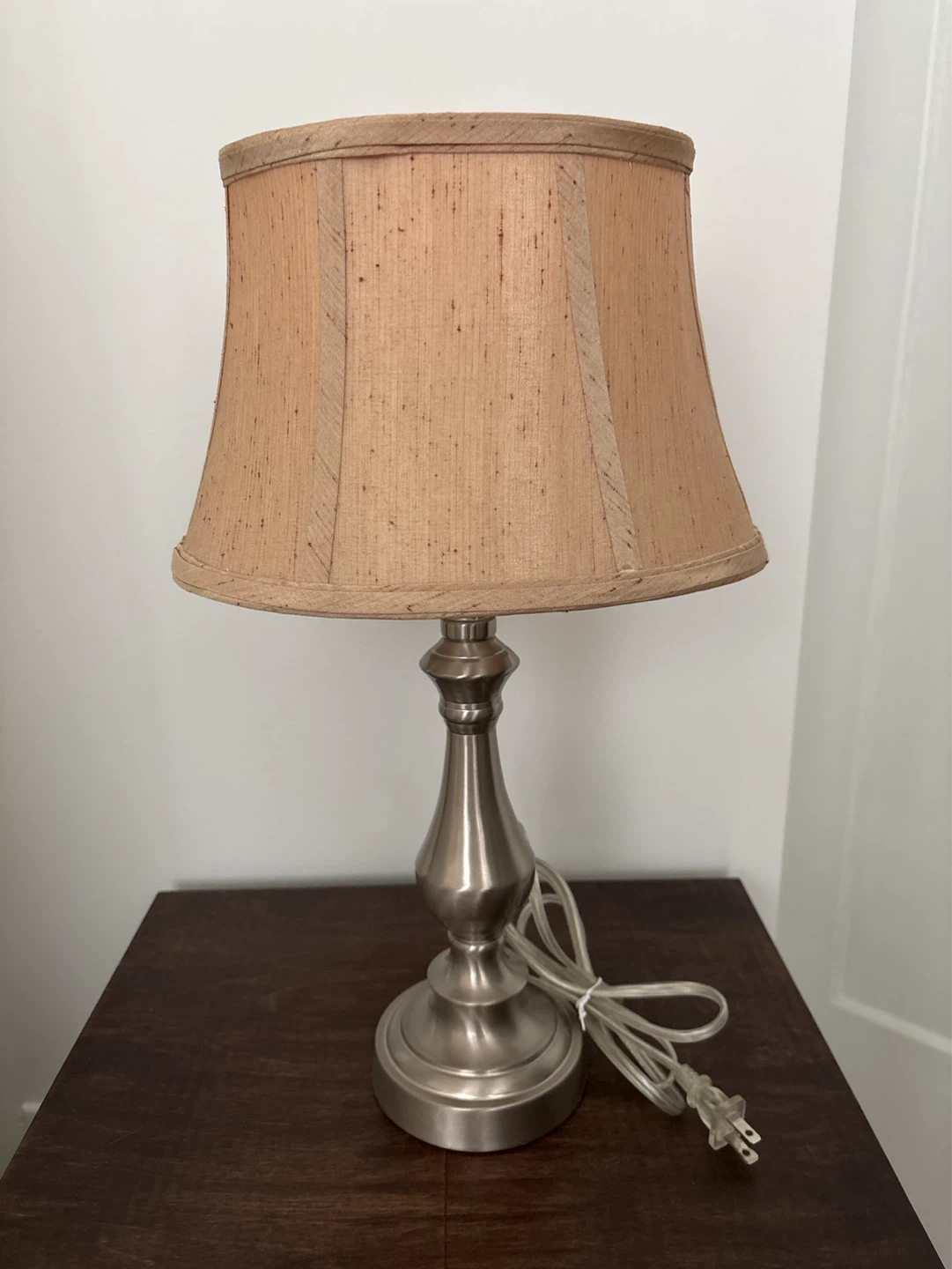 Table Lamp with Fabric Shade