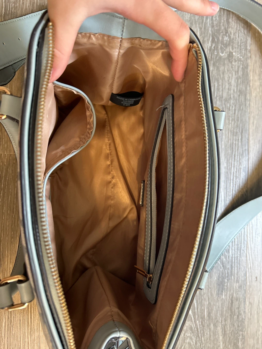 Guess "G" Pattern Satchel Handbag - photo 2