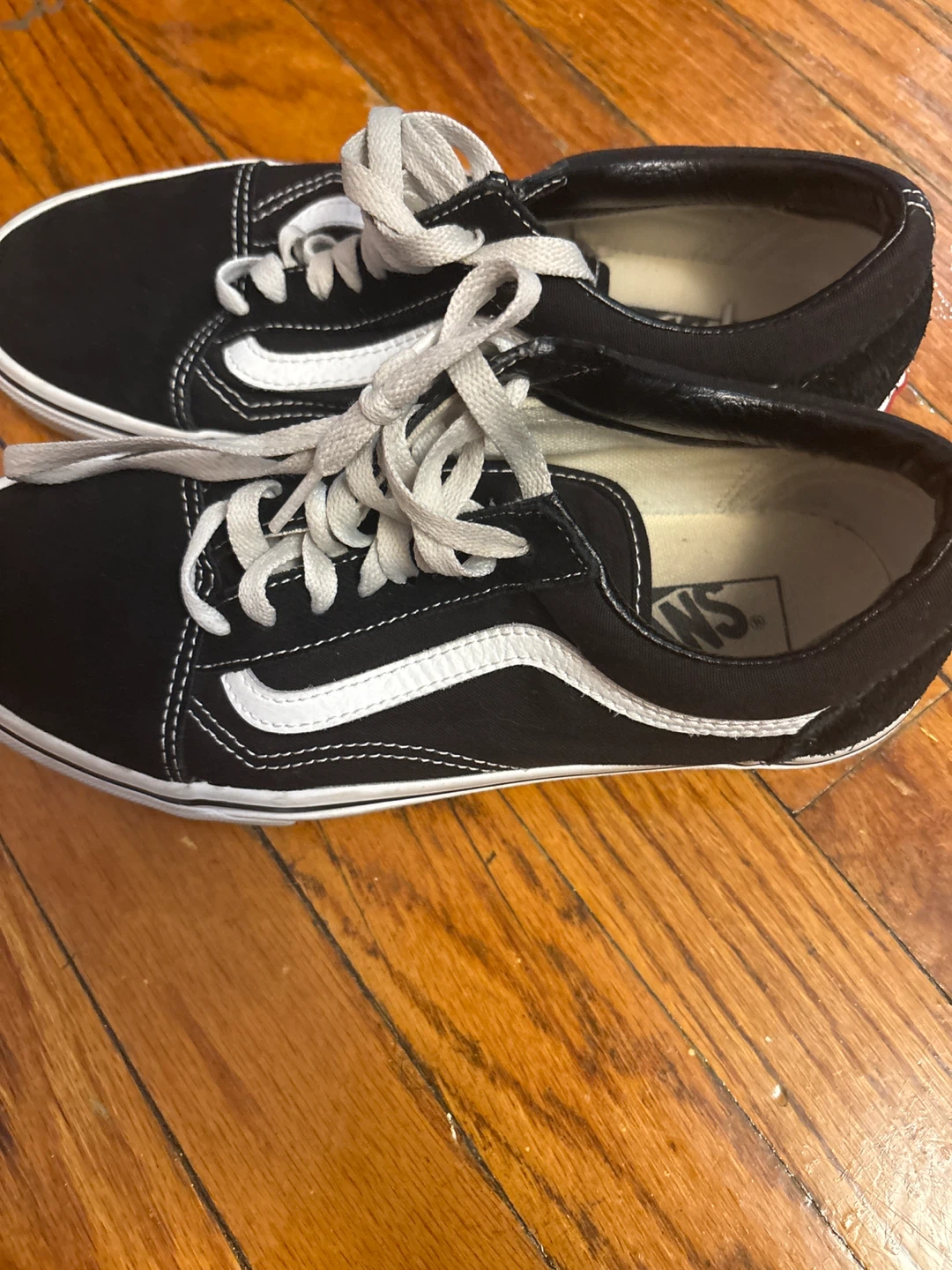 Vans Old Skool Black White Sneakers - photo 2