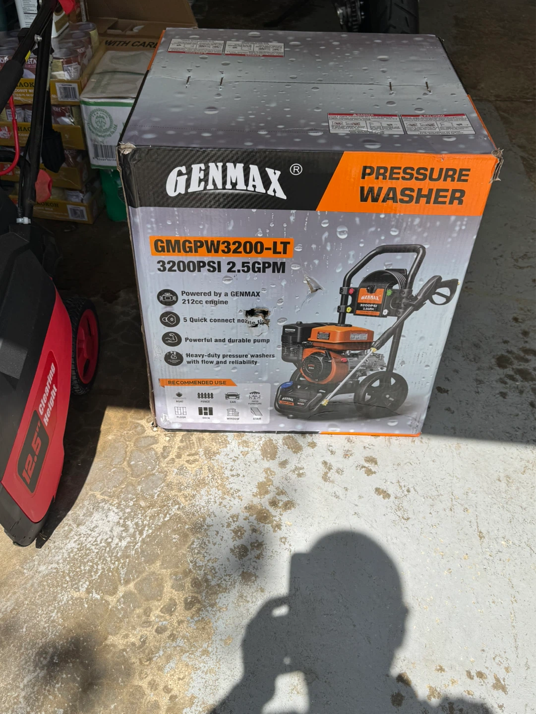 Genmax 3200 PSI 2.5 GPM Gas Pressure Washer - photo 4