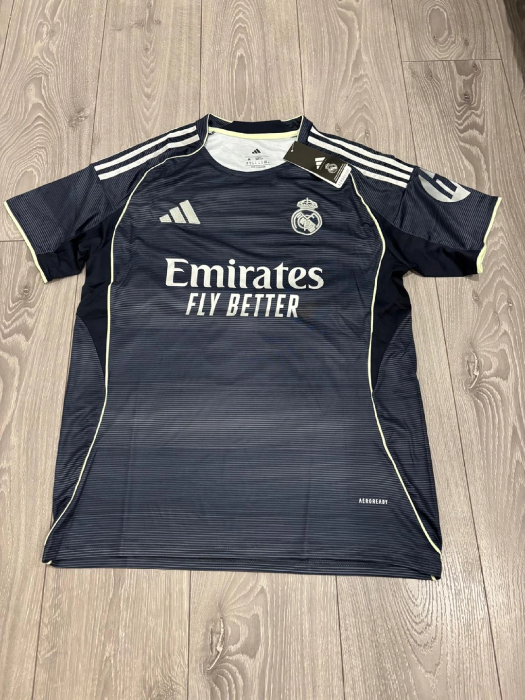 Real Madrid Away Mbappe jersey - Medium