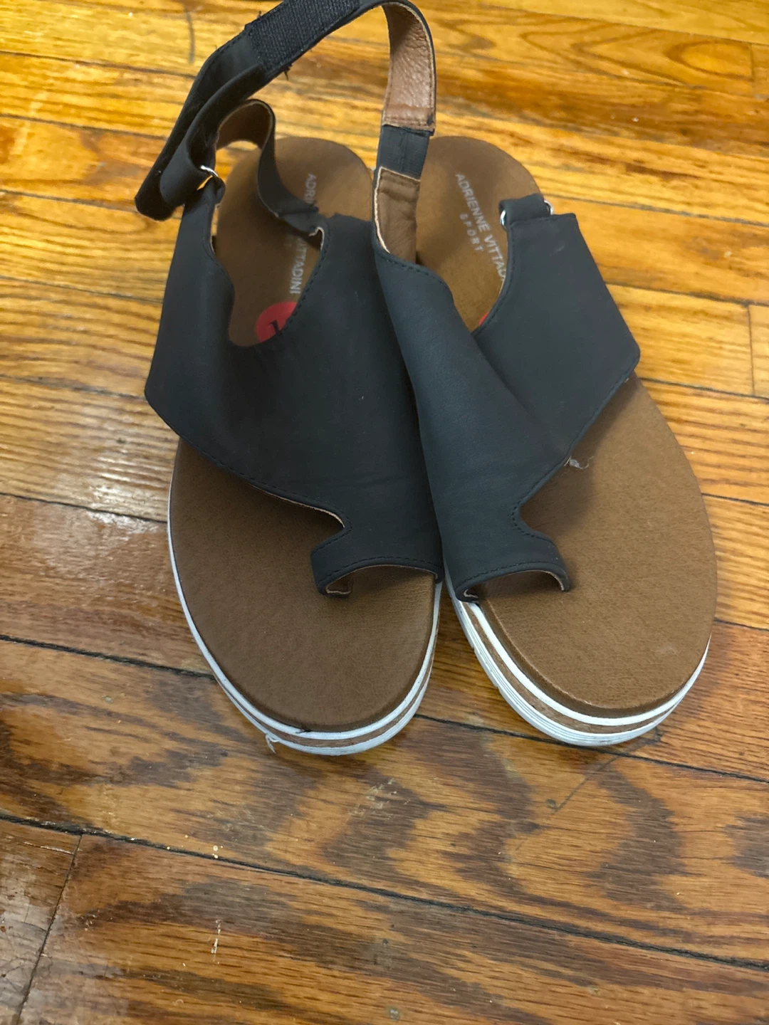 Black Thong Sandals
