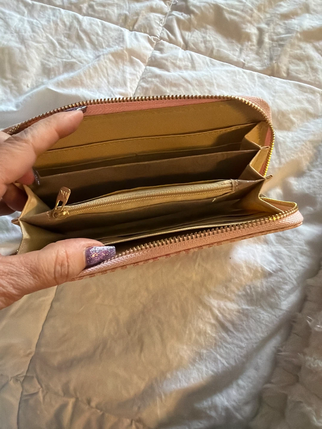 Michael Kors Wallet - Pink MK Signature - photo 2