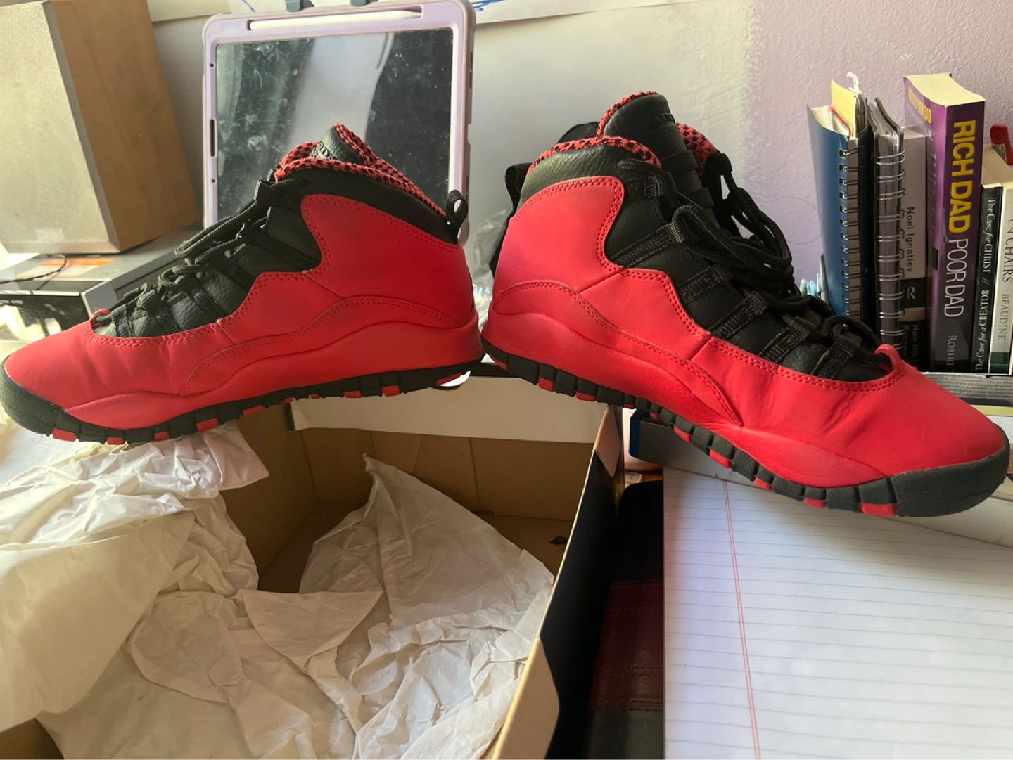 Girls Air Jordan 10 Retro (GS) Size 6Y - photo 3