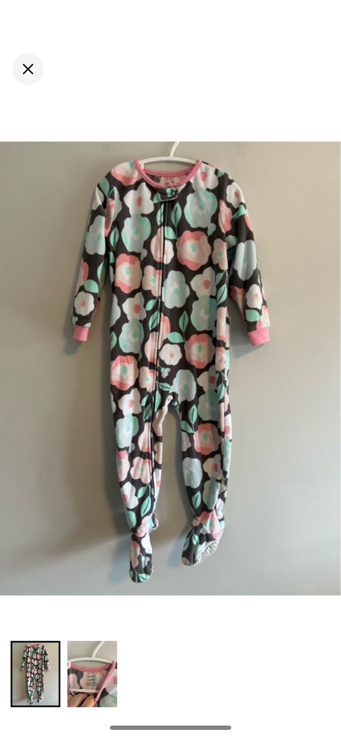 Carter's 3T Footed Pajamas