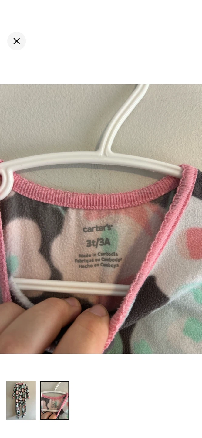 Carter's 3T Footed Pajamas - photo 2