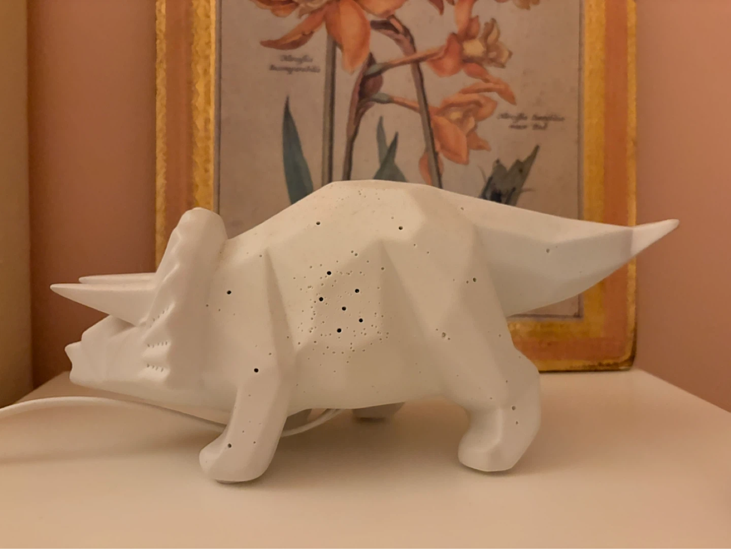 Geometric Triceratops Night Light Lamp - photo 2