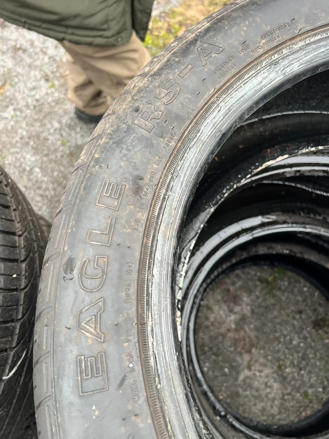 Goodyear Eagle P245/45R18 Tires (Set of 4) - photo 3