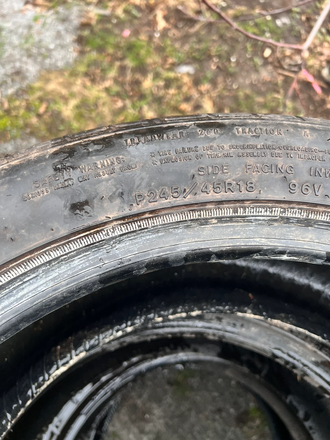 Goodyear Eagle P245/45R18 Tires (Set of 4) - photo 2