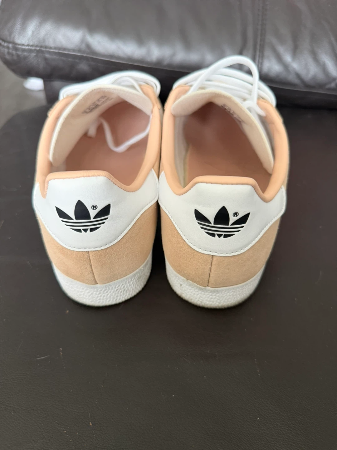 Adidas Gazelle Peach Suede Sneakers - photo 3