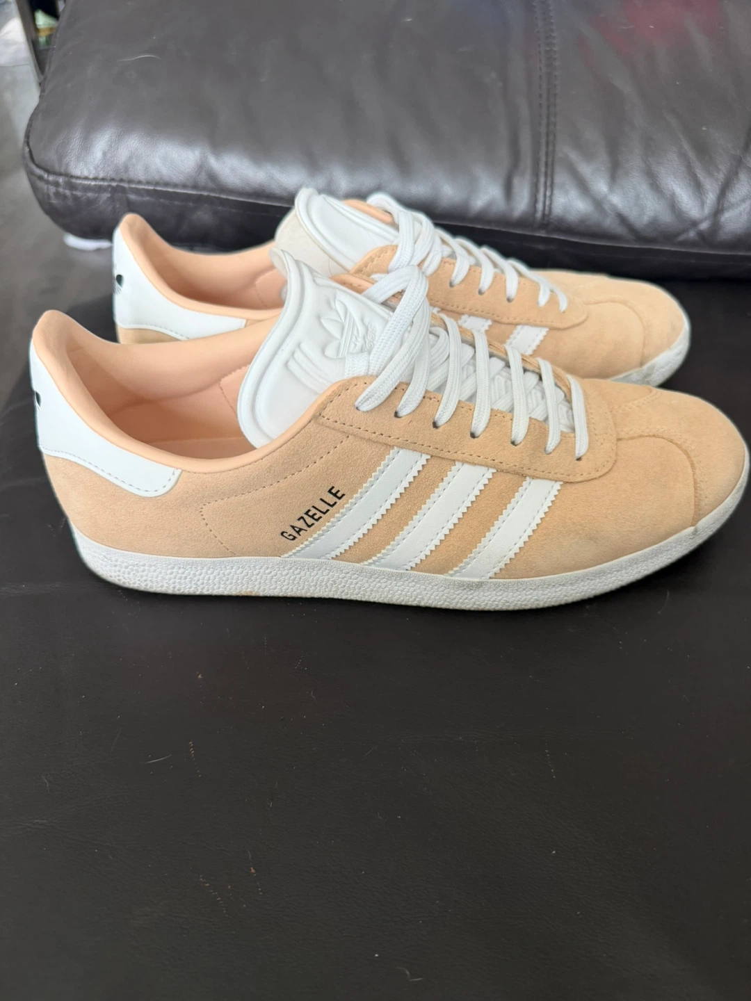 Adidas Gazelle Peach Suede Sneakers - photo 2