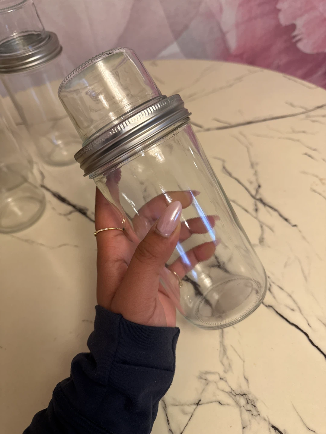 Large Capacity Overnight Oats Jars with Lids (4Pcs)