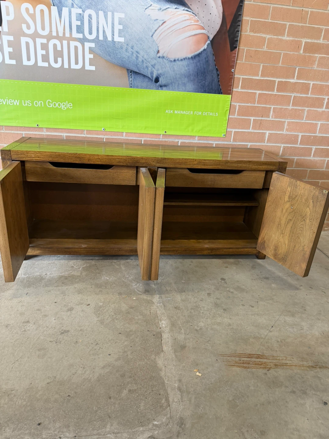 American of Martinsville Credenza Buffet - photo 4