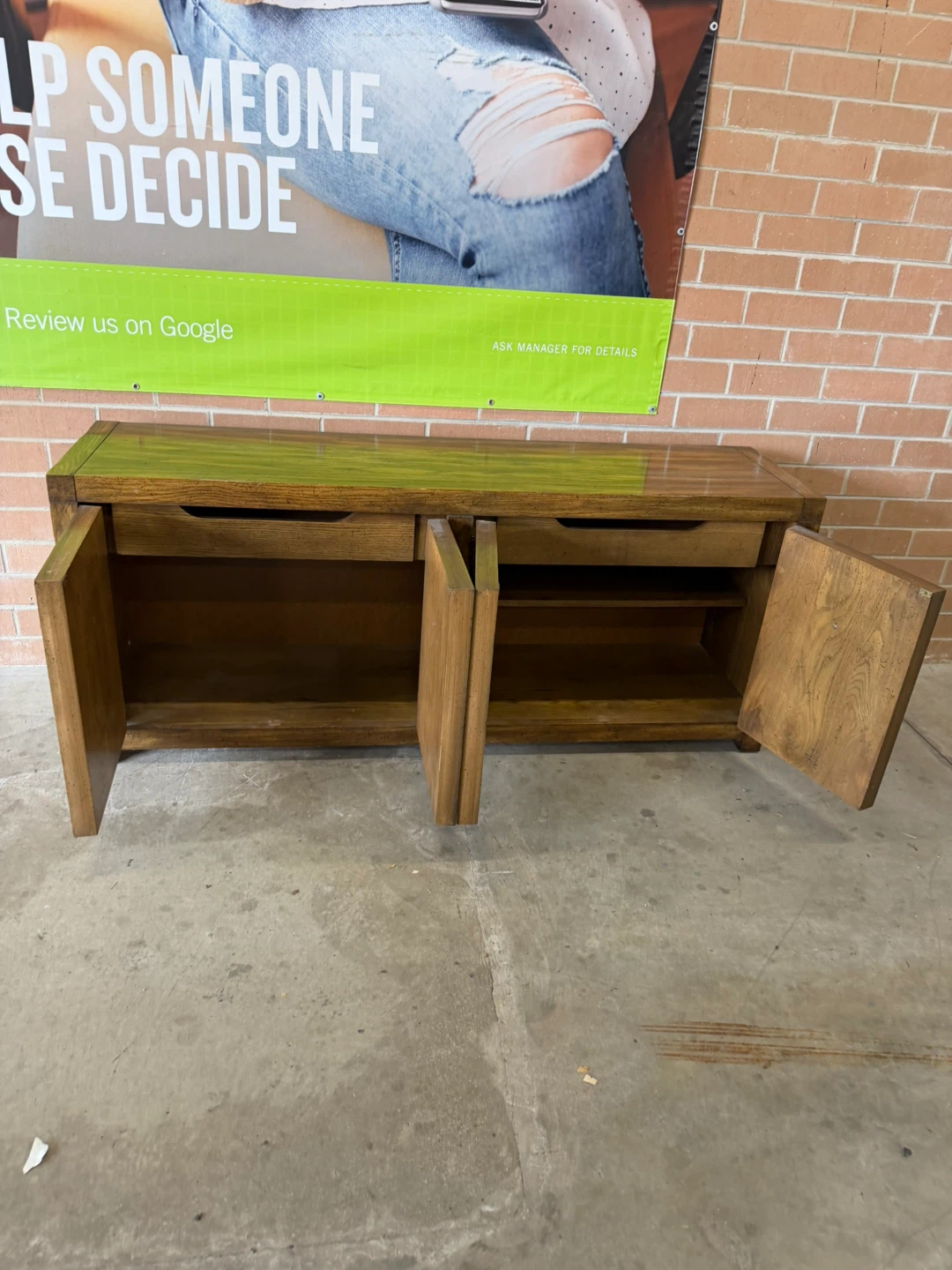 American of Martinsville Credenza Buffet - photo 2
