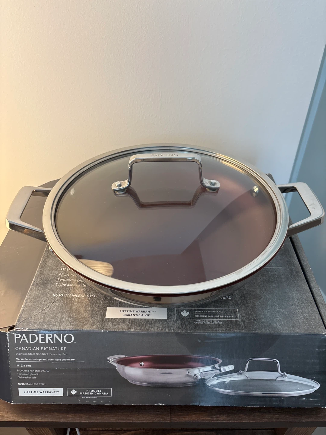 Paderno Stainless Steel Non-Stick Everyday Pan