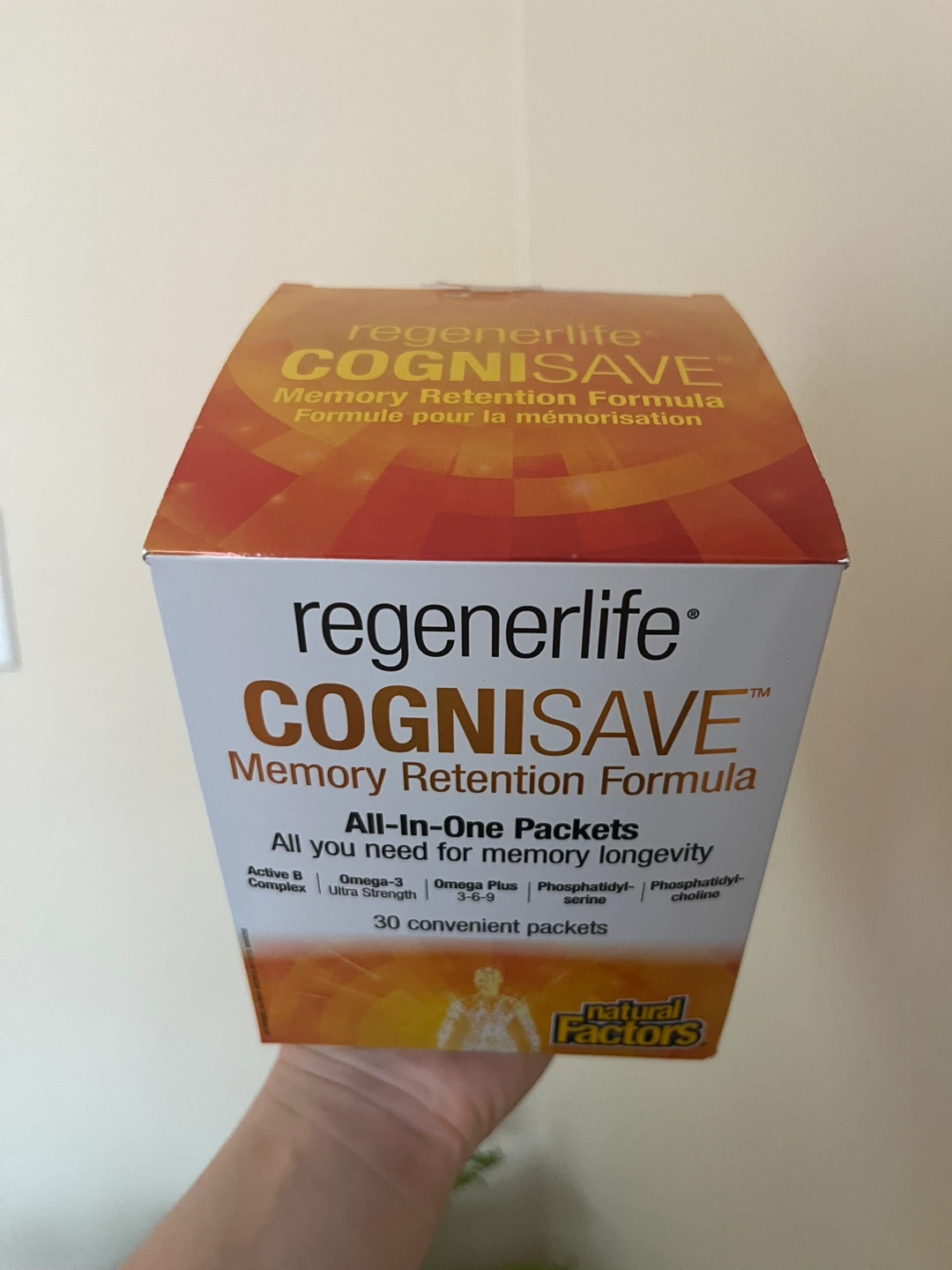 NEW SEALED Regenerlife CogniSave Memory Retention 30 Packets - photo 2