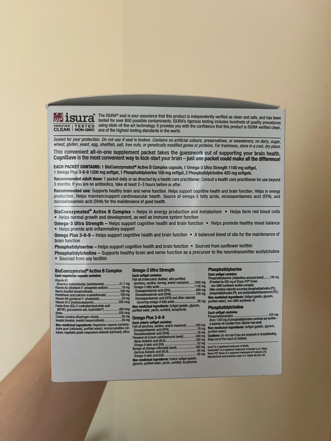 NEW SEALED Regenerlife CogniSave Memory Retention 30 Packets - photo 5