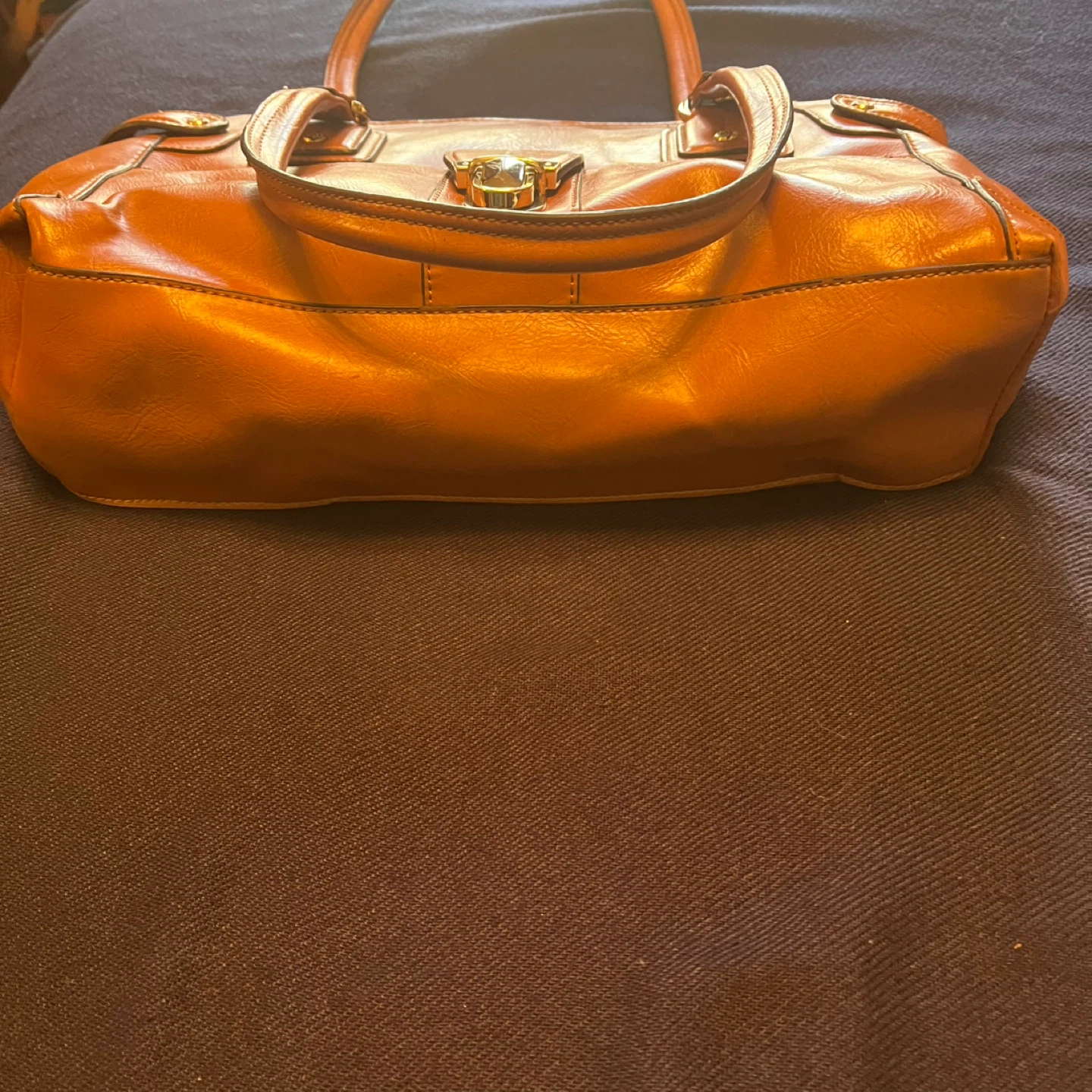 Liz Claiborne Leather Satchel Handbag - photo 3