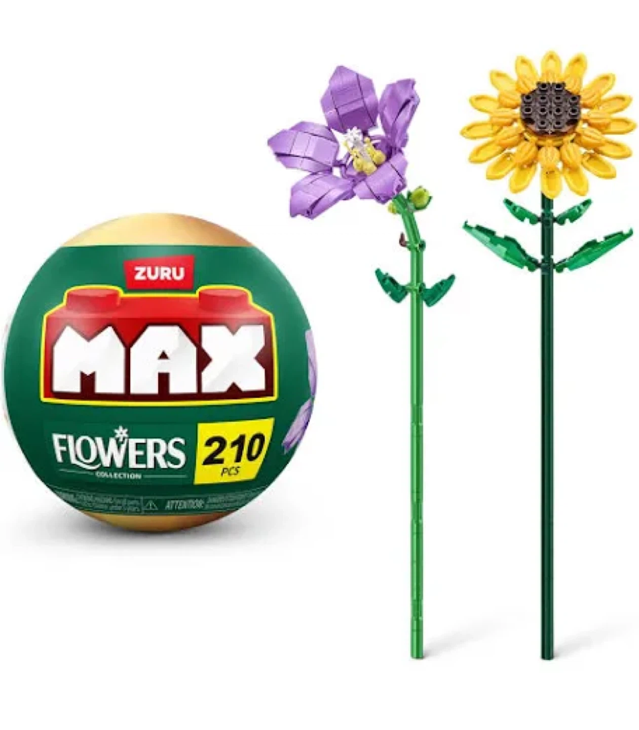 ZURU MAX Flowers Collection Building Blocks