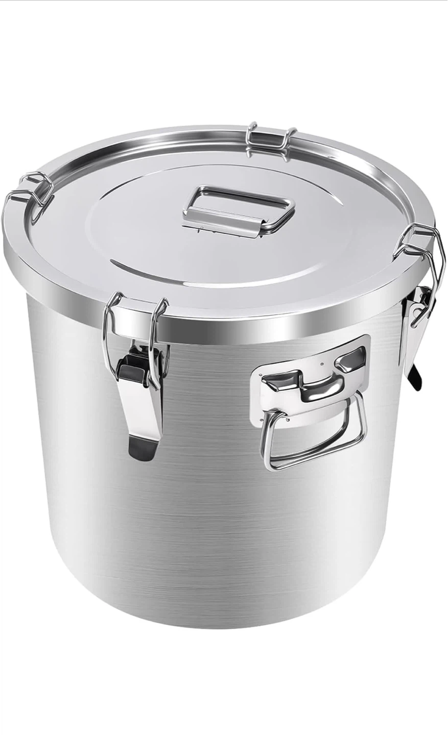 Stainless Steel Food Storage Container - 48L/12.7 Gallon