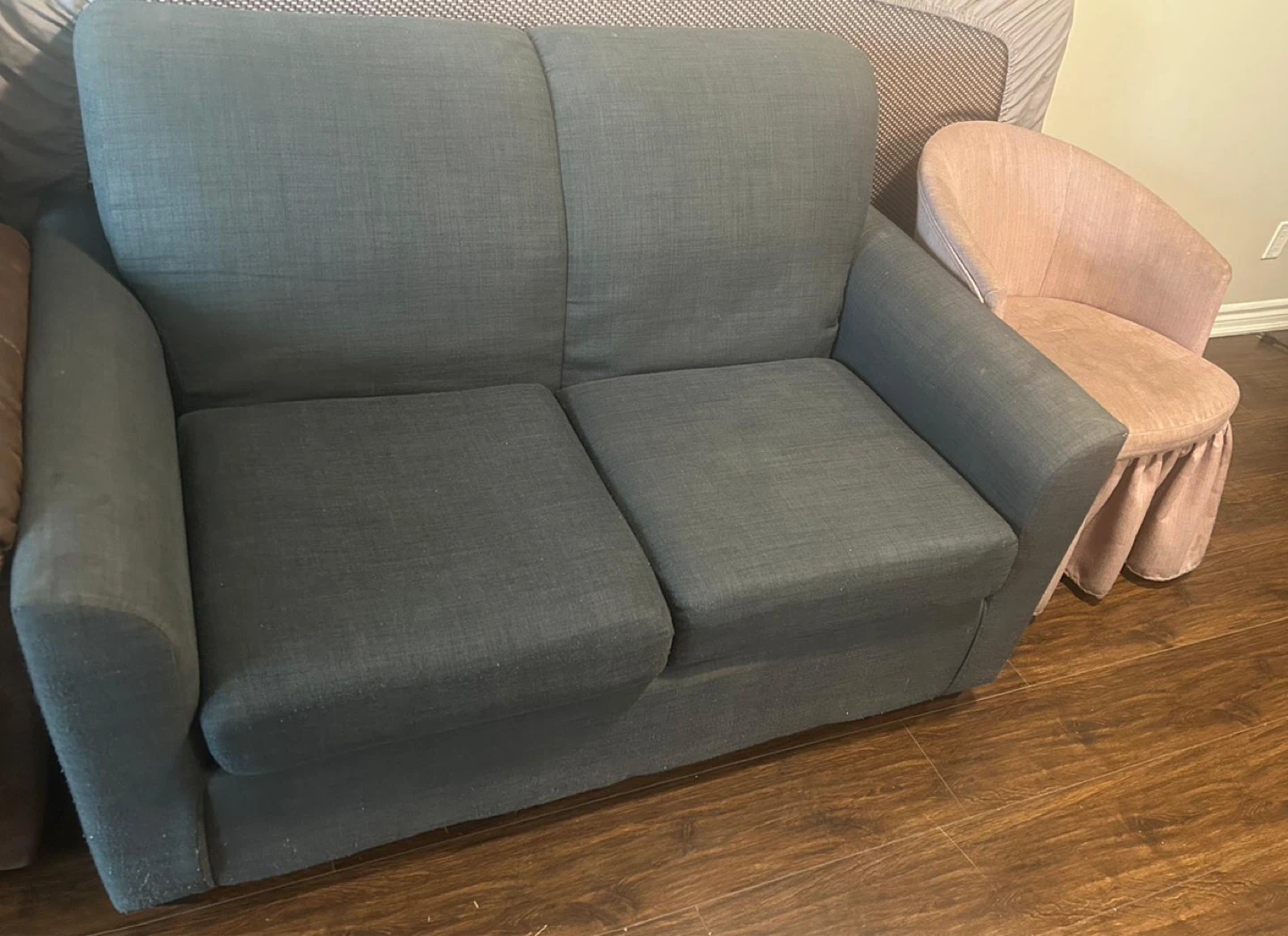 Dark Grey Loveseat - photo 5