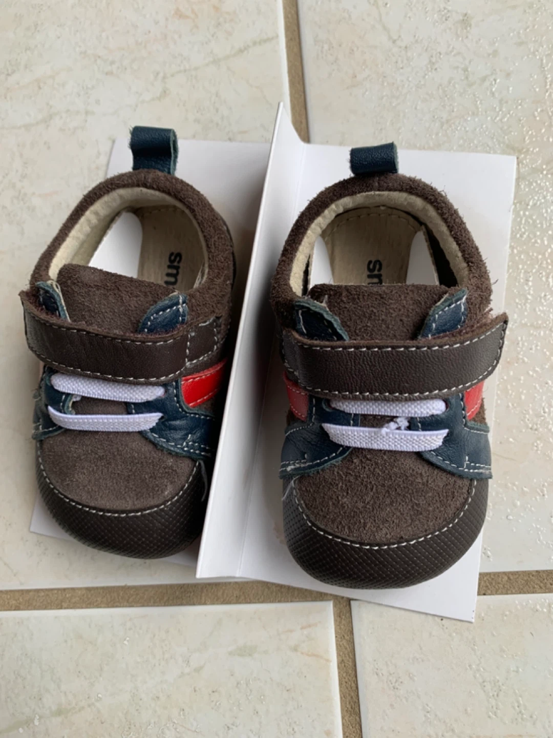 Brand New See Kai Run Crib Shoes - Emerson, Brown - 6-9 Months - photo 4