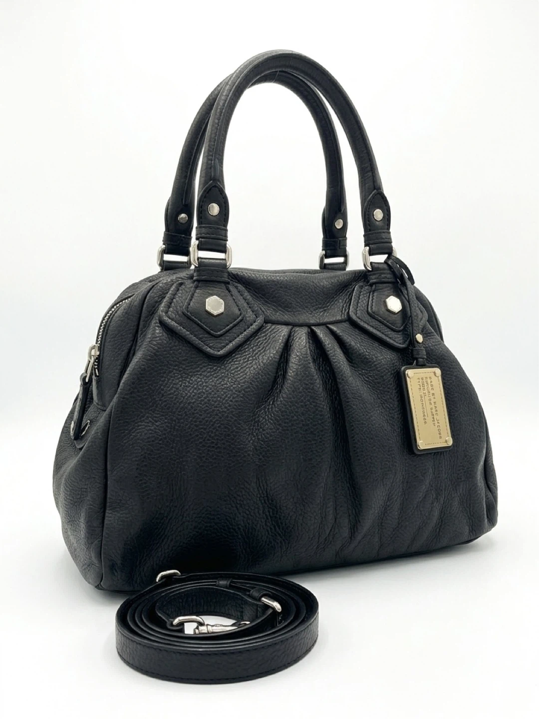 Marc by Marc Jacobs Standard Supply Black Leather