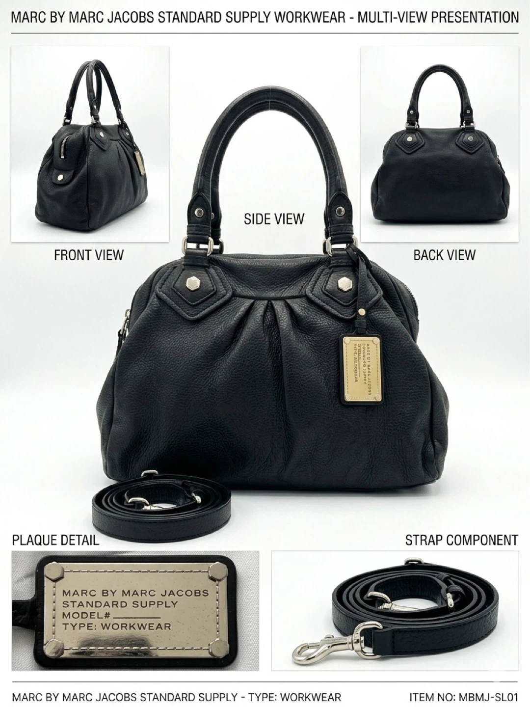 Marc by Marc Jacobs Standard Supply Black Leather - photo 2