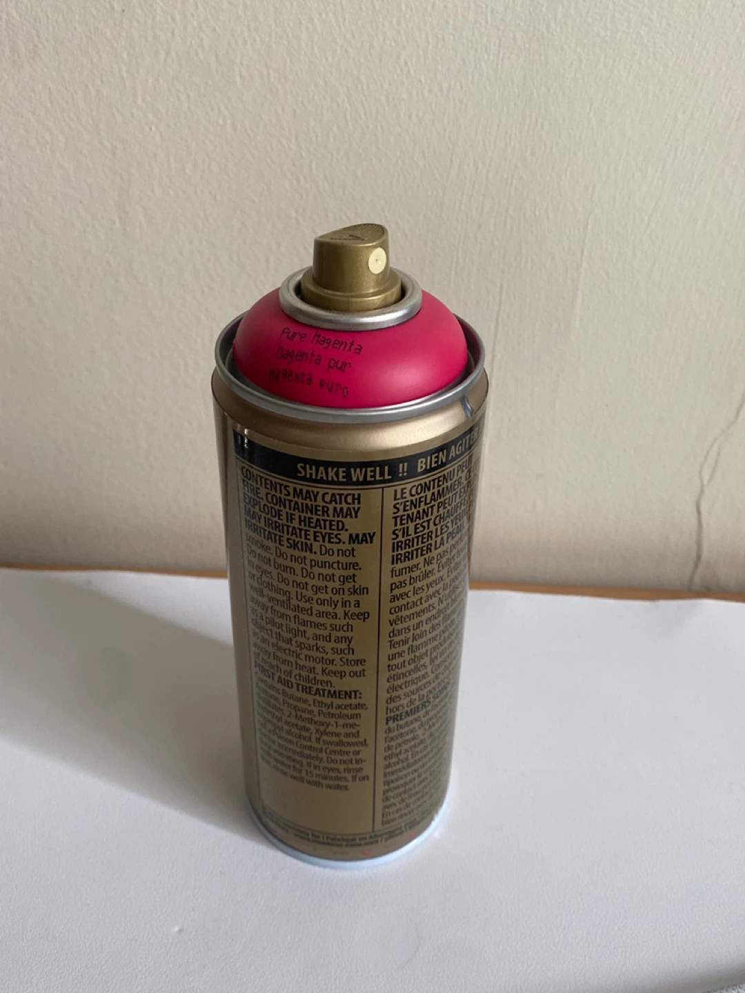 Montana GOLD Pure Magenta Professional Spray Paint 312g - photo 2