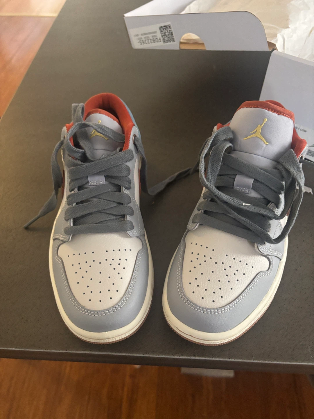 Jordan 1 Low Phantom Denim (Women's) Size 6 - photo 5