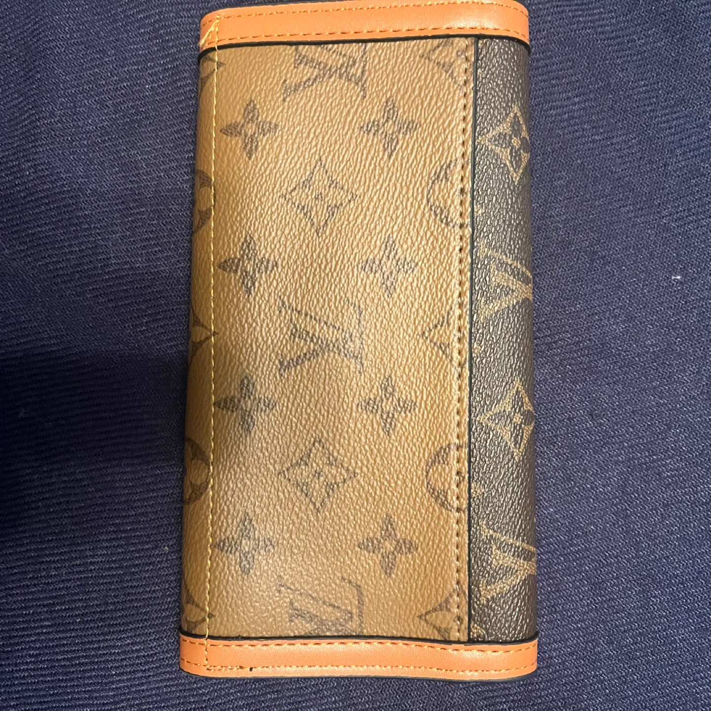 Brown Monogram Print Wallet - photo 2