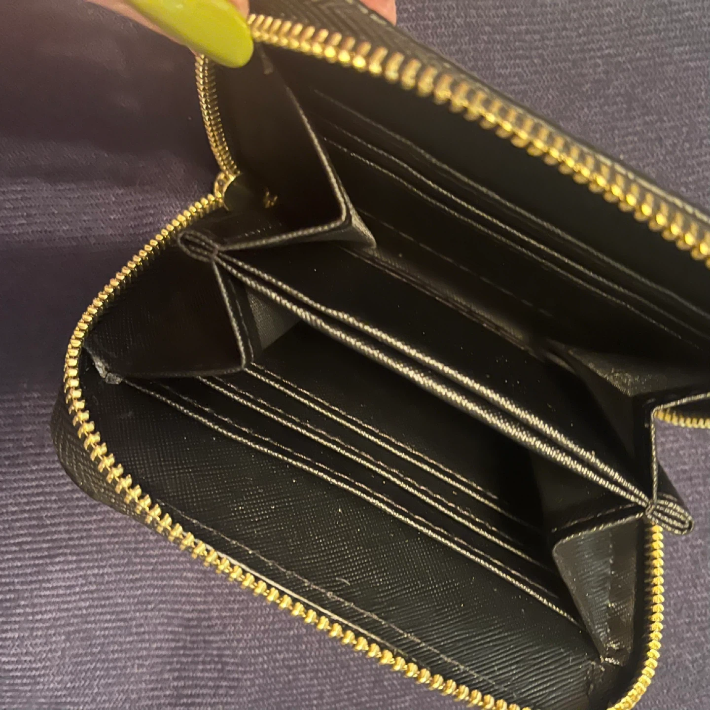Large brown Zip Around Wallet - photo 2