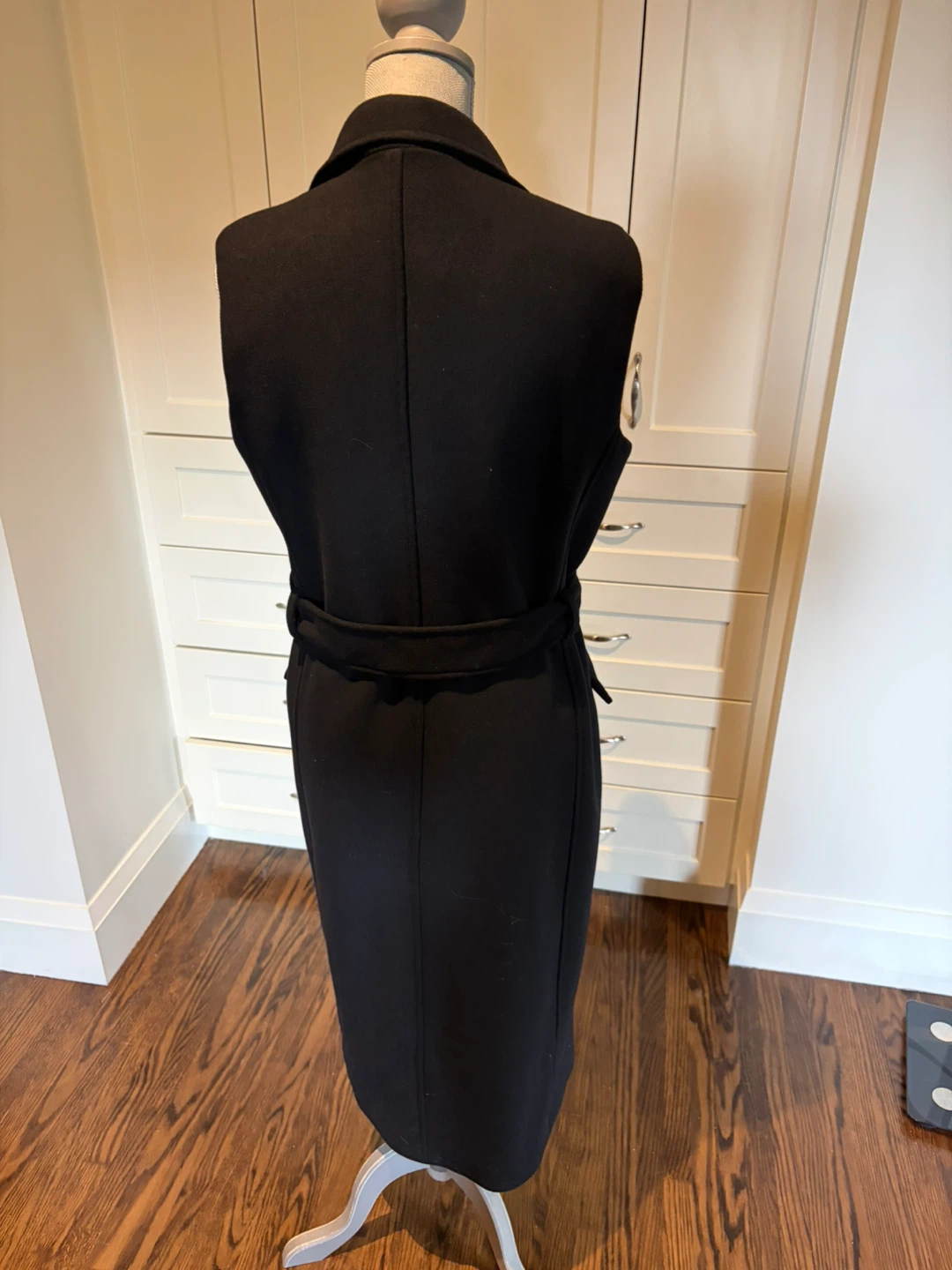 Black Gilet  with Belt - photo 2