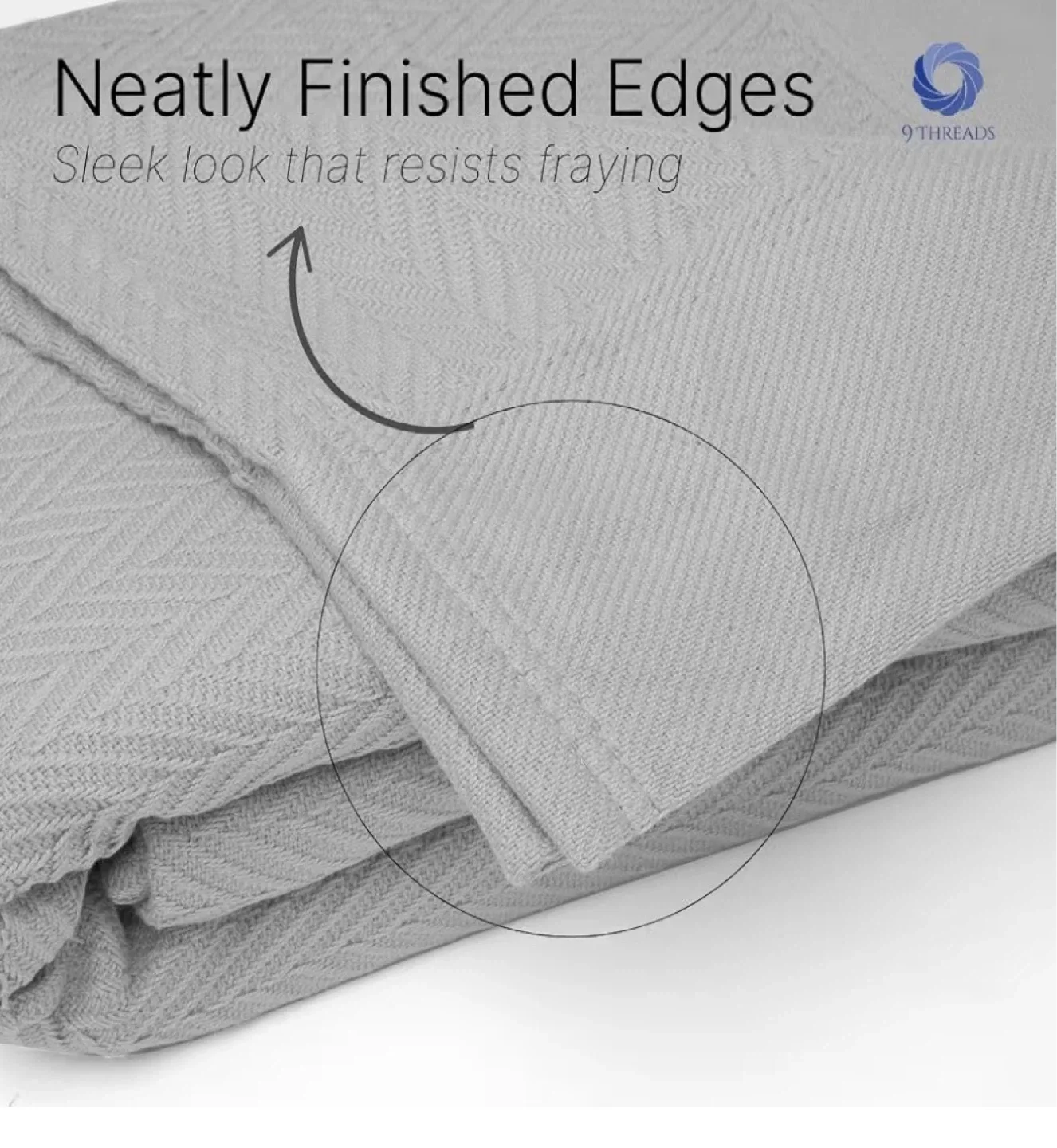 9 Threads Grey Blanket - photo 4