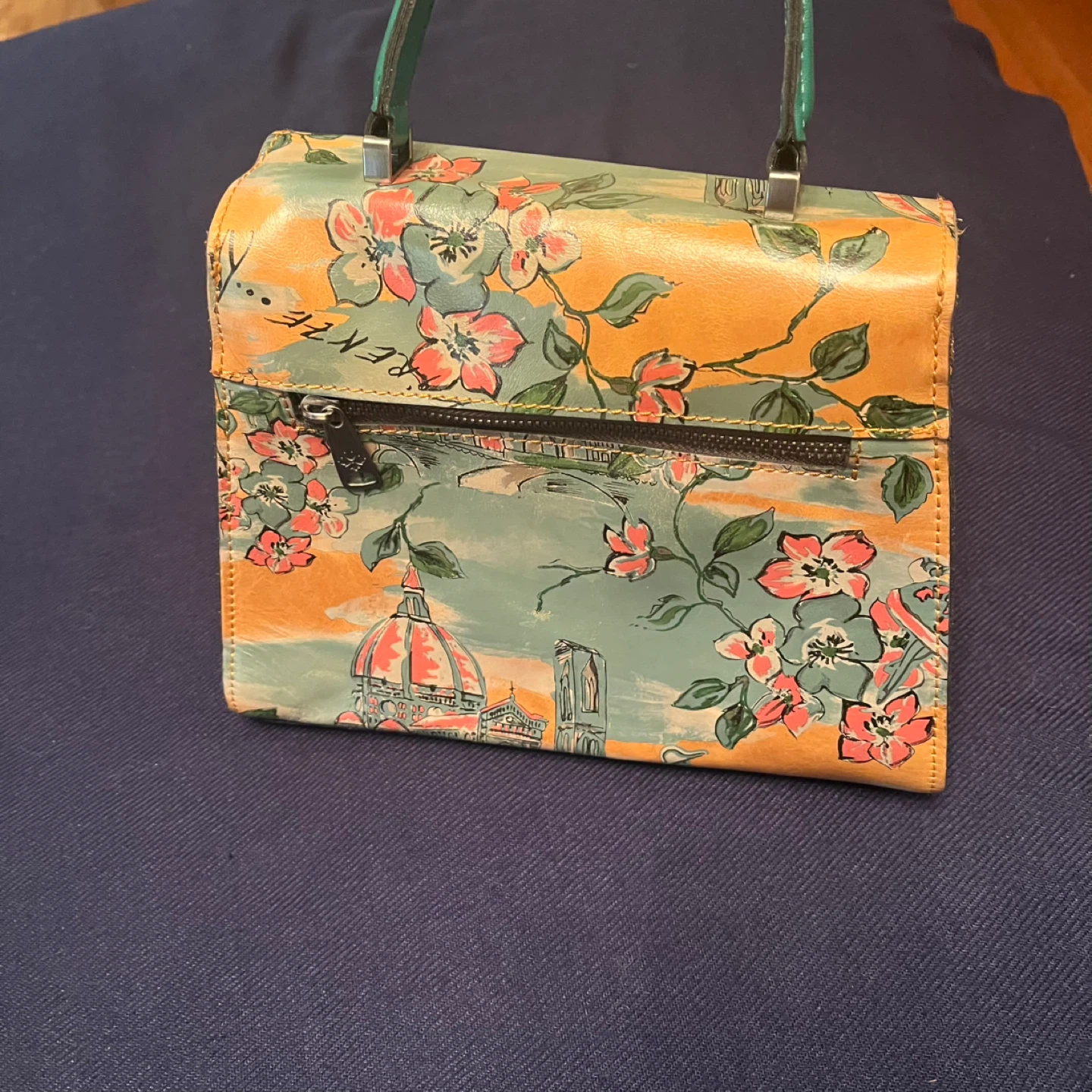 Patricia Nash Vintage Leather Handbag with Firenze Design - photo 2