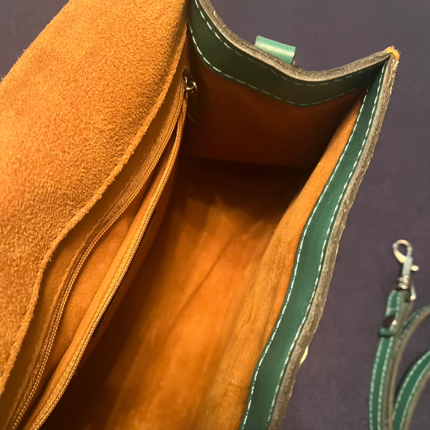 Patricia Nash Vintage Leather Handbag with Firenze Design - photo 4