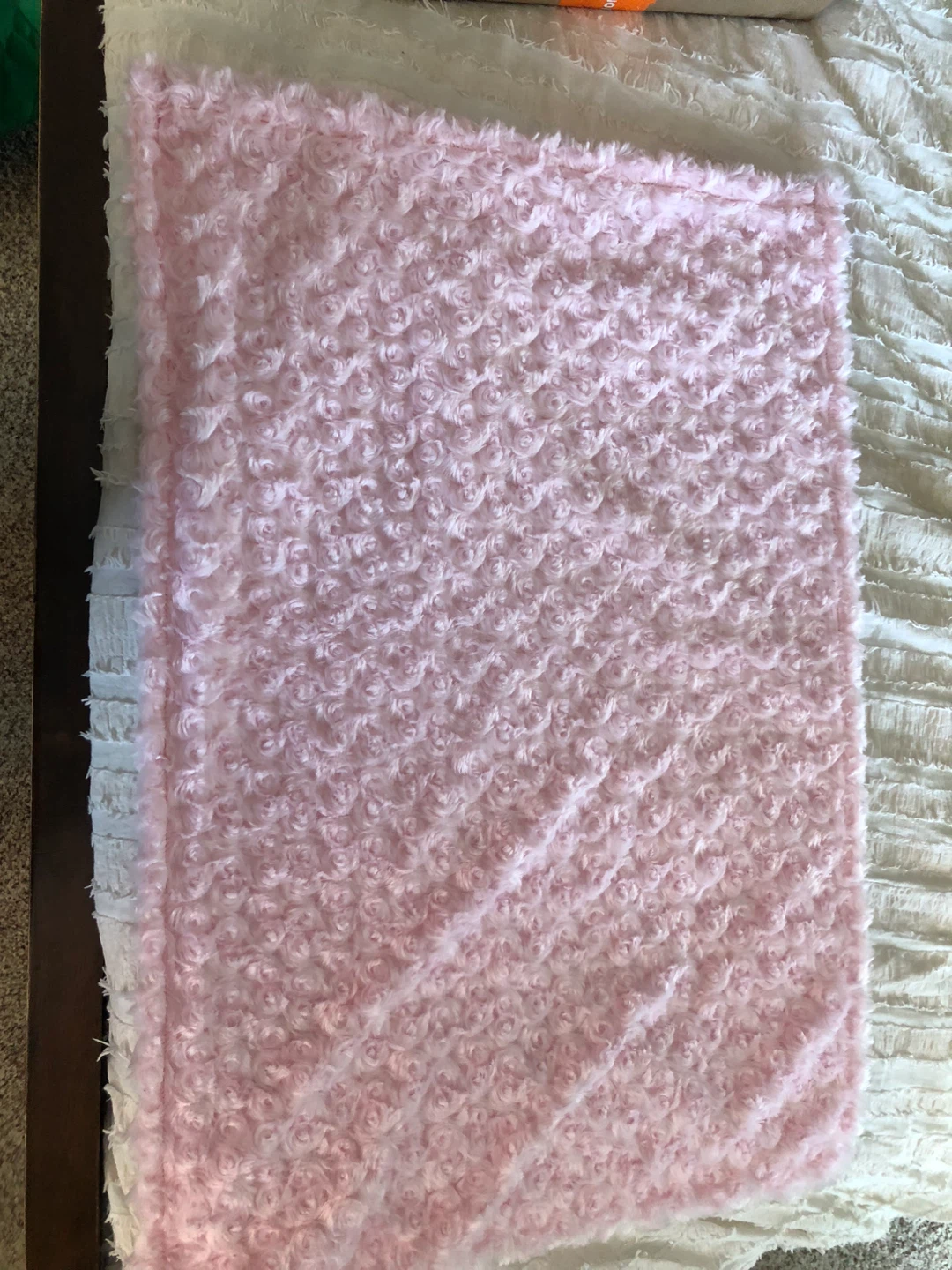 Pink Rosette channelle Standard pillow case - photo 2