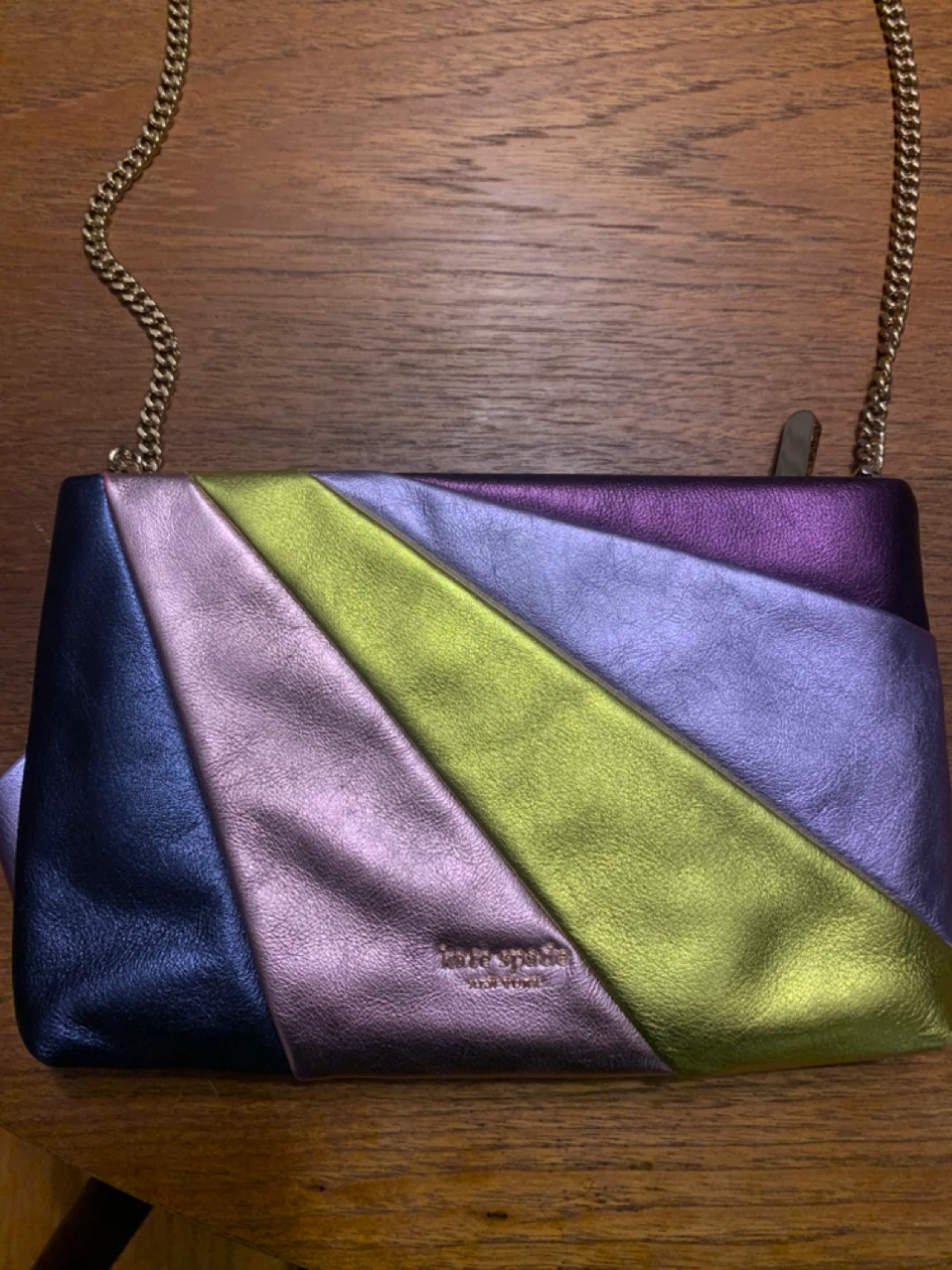 Kate Spade Colourblock Chain Clutch Bag - photo 3