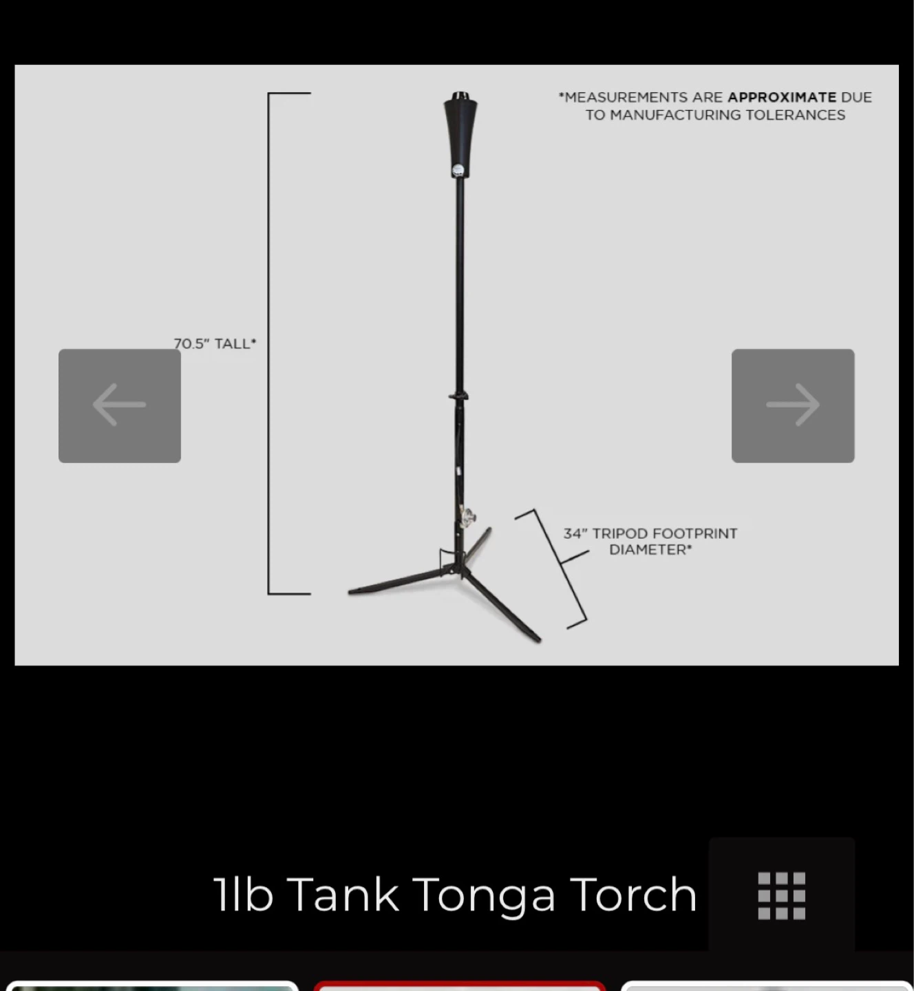 Tonga propane Torch $90 for both - photo 2