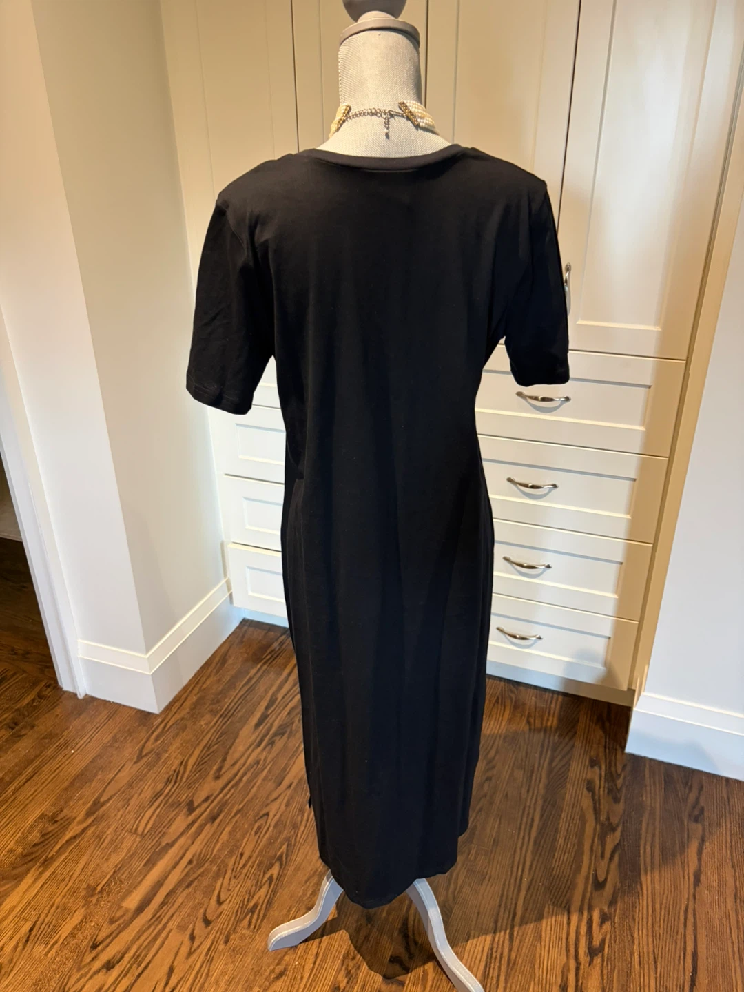 Black T-Shirt Dress - photo 2
