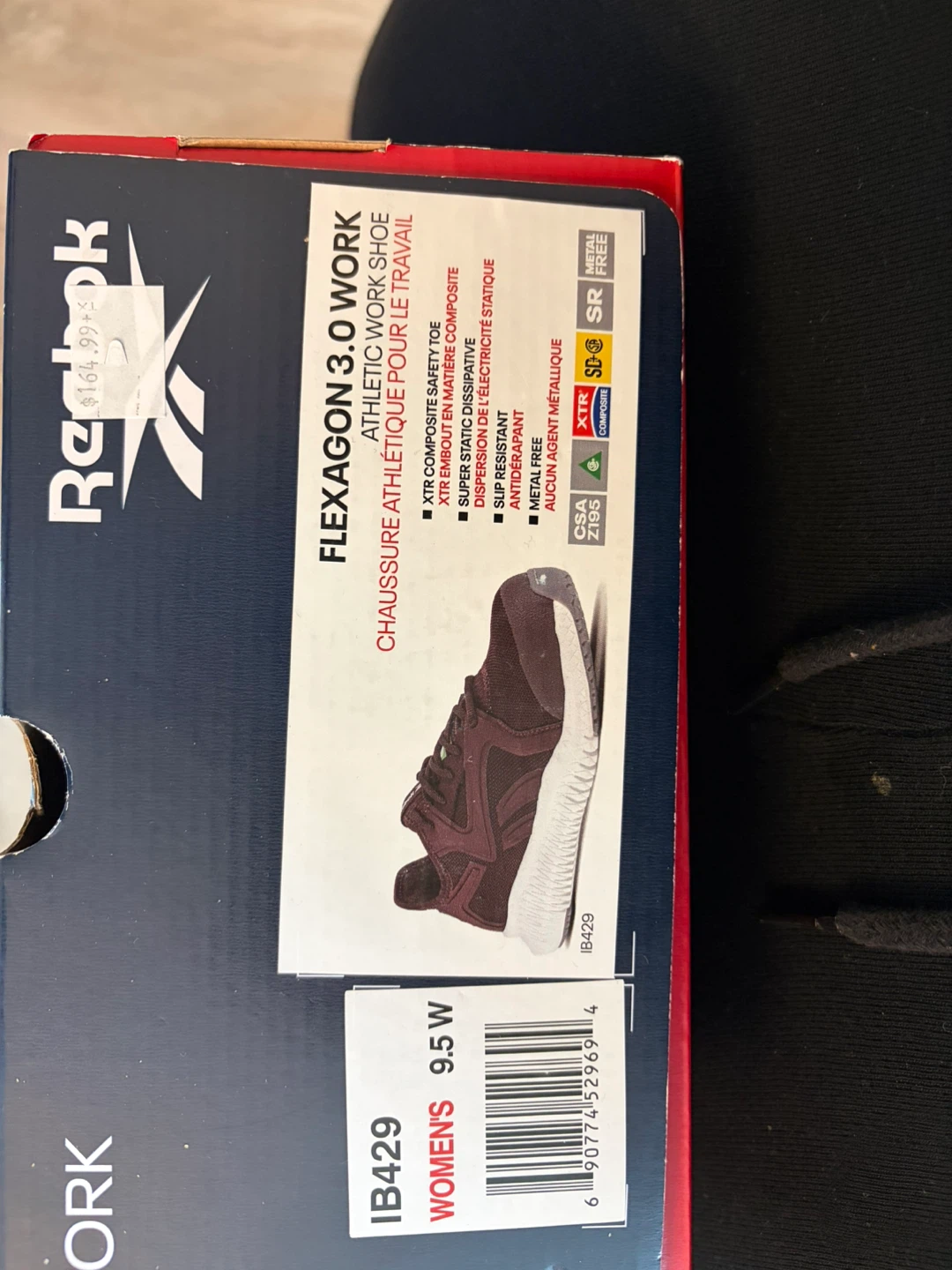 Women's 9.5 W - Safety Shoes