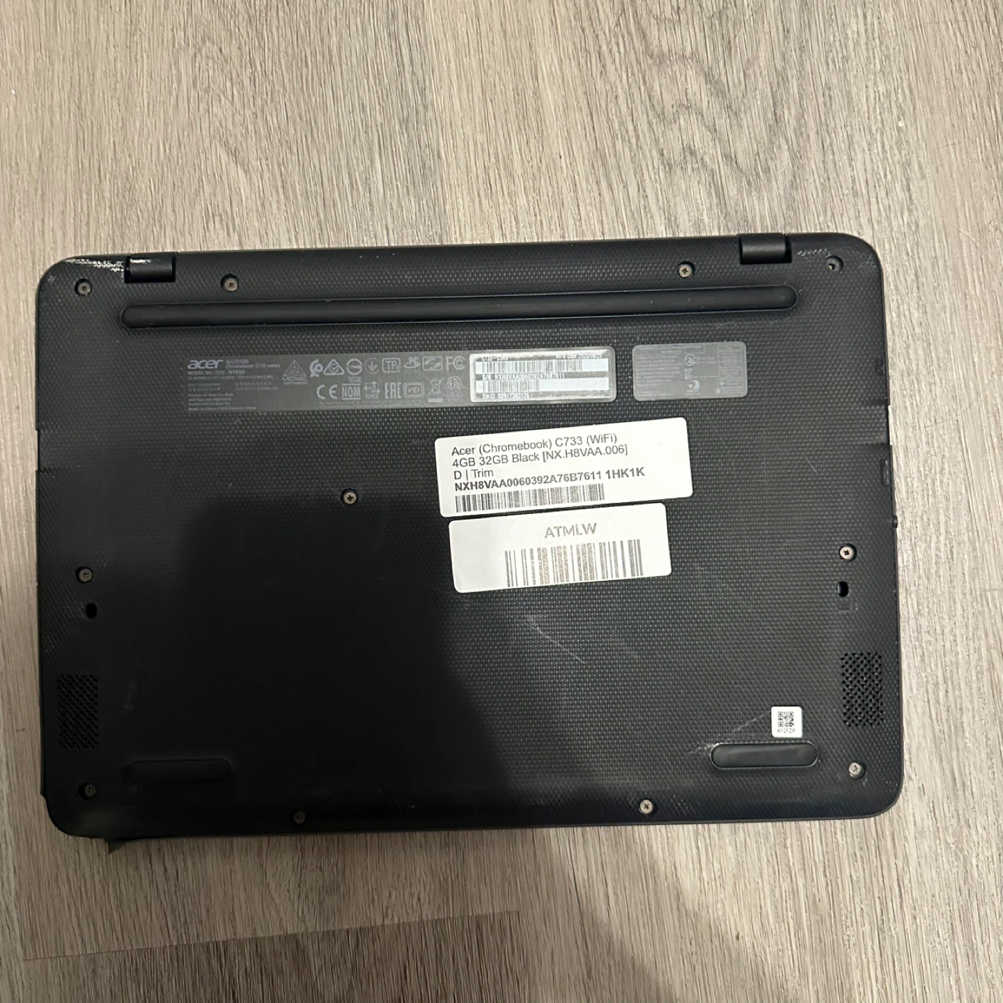 Acer (Chromebook) C733 (WiFi) 4GB 32GB Black - photo 2