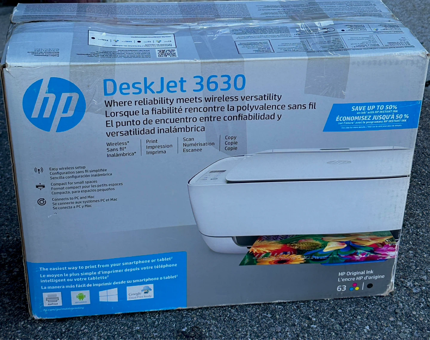 HP DeskJet 3630 All-in-One Printer