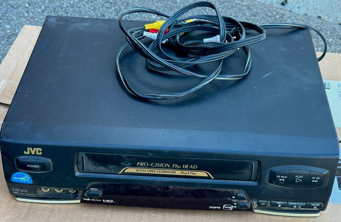 JVC HR-VP653U Video Cassette Recorder
