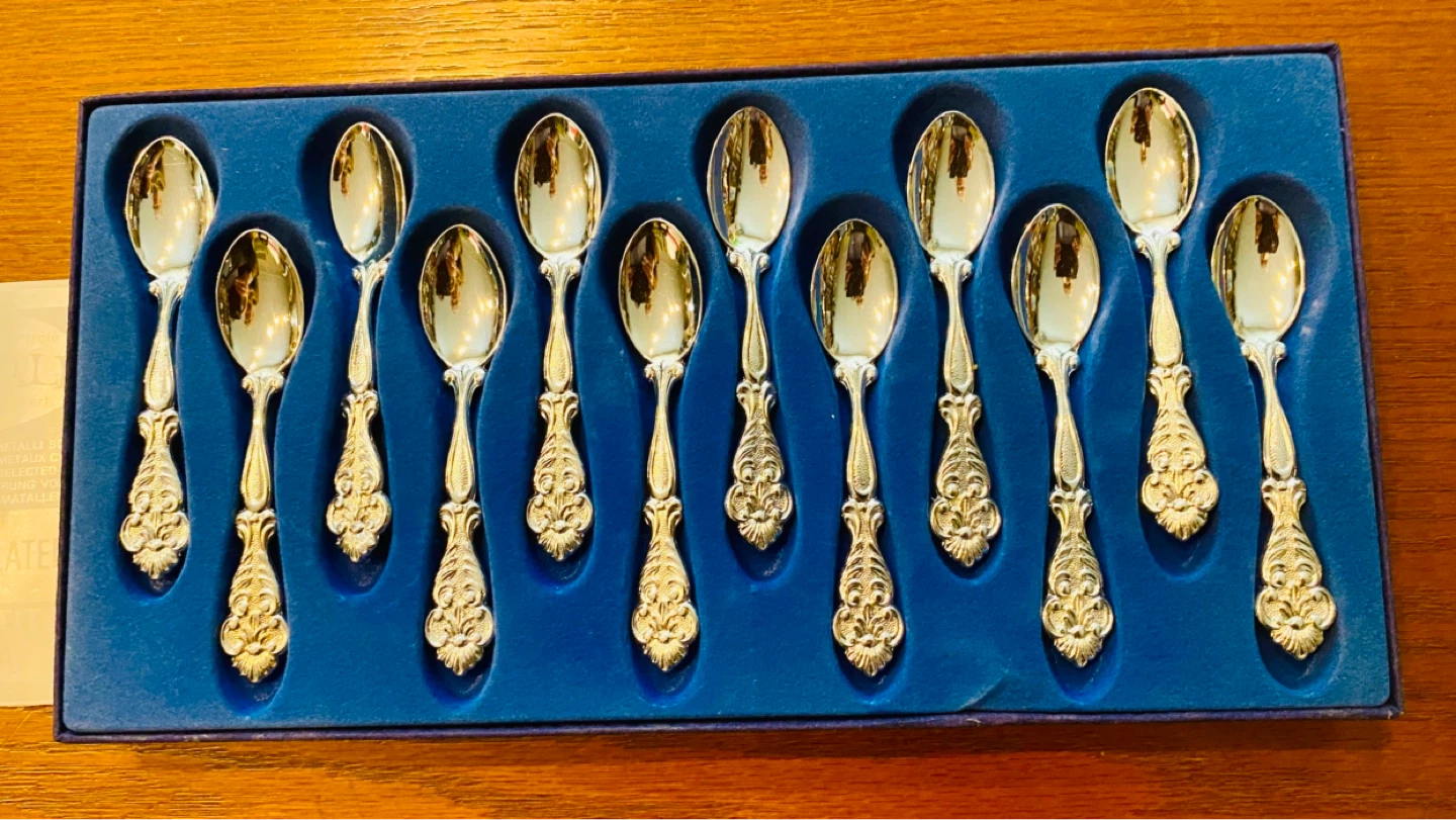Nikrall Silver Plated Tea Set & Spoons - photo 3