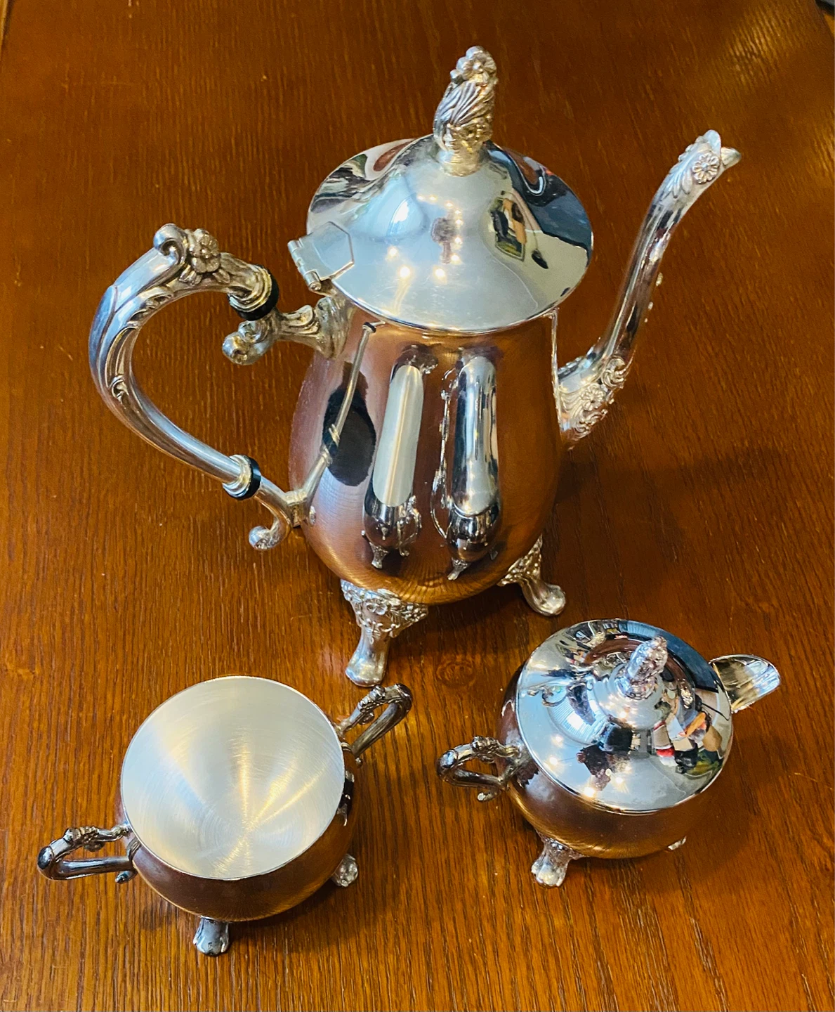 Nikrall Silver Plated Tea Set & Spoons - photo 2