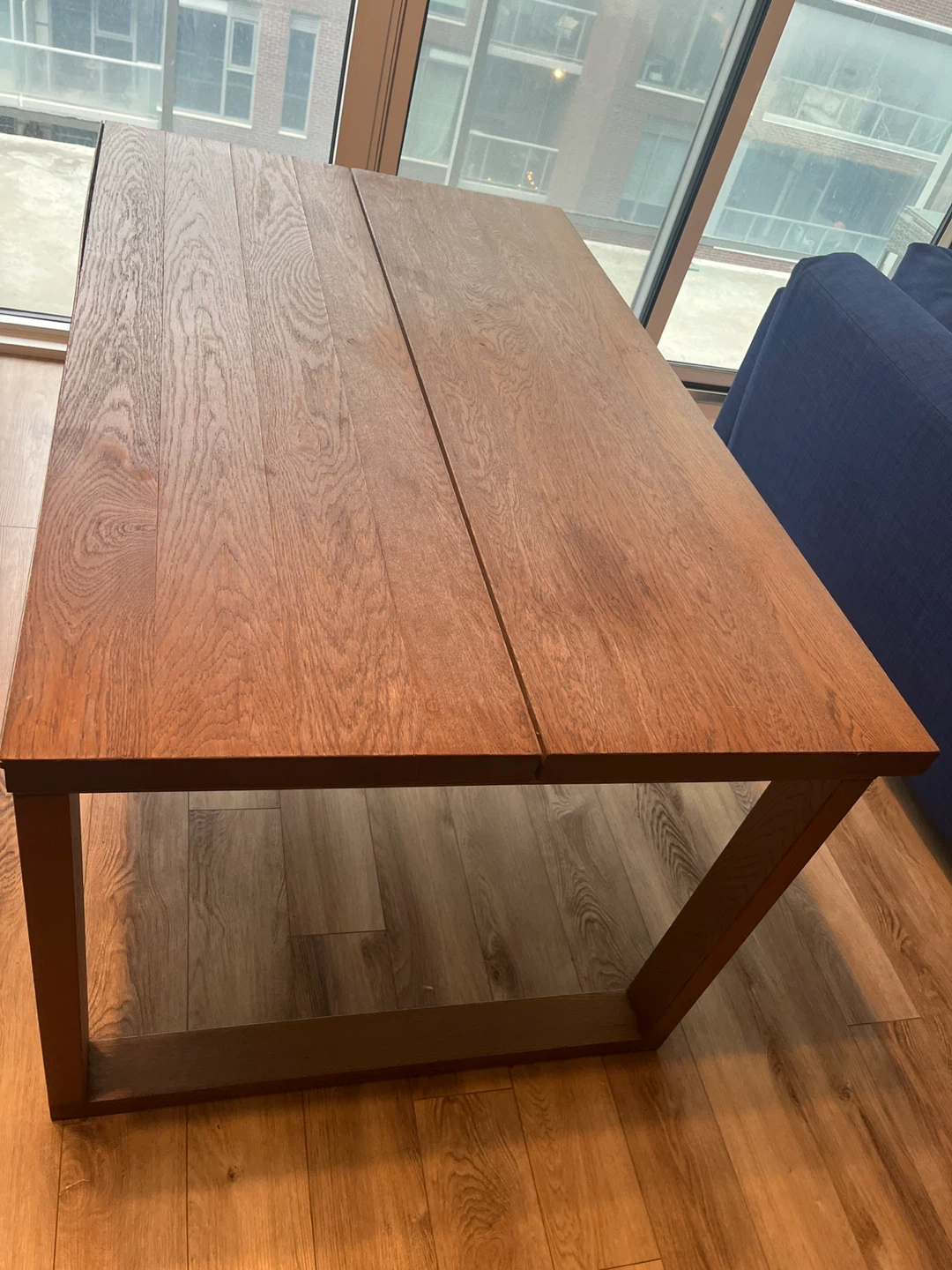 MOVING SALE | Modern Oak Dining Table - photo 3