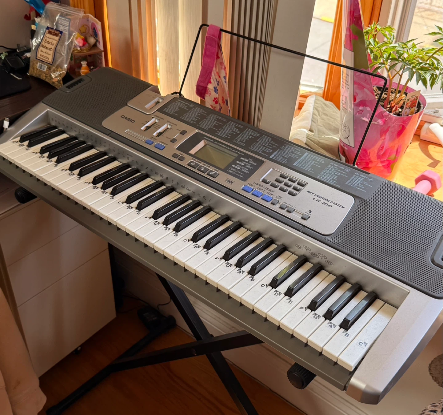 Casio LK-100 Key Lighting System Keyboard