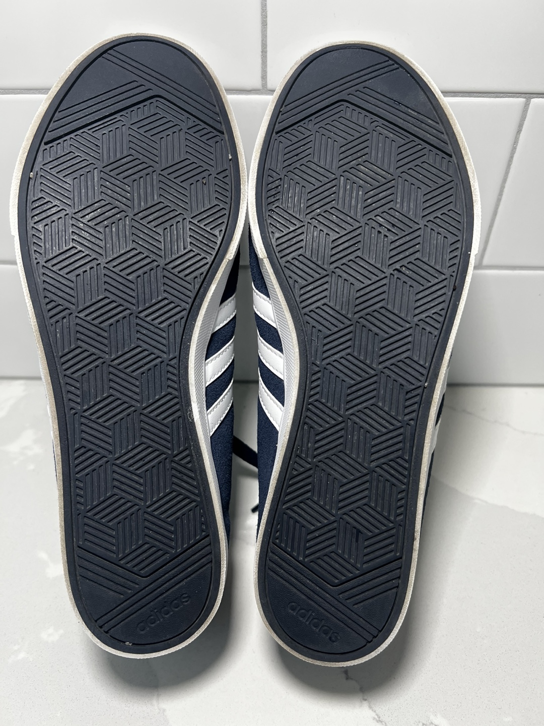 Woman’s Adidas Neo Navy Blue Sneakers - photo 4